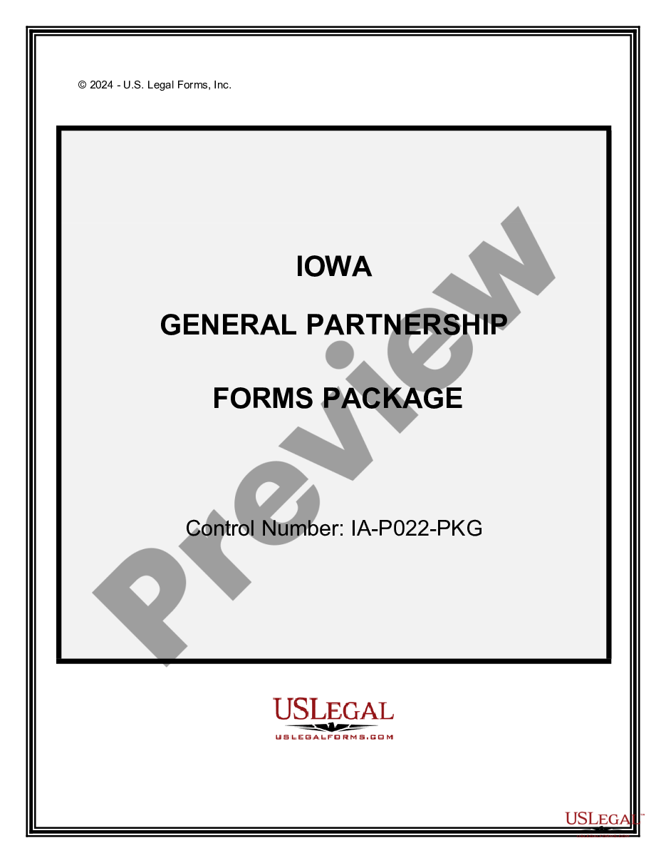 page 0 General Partnership Package preview