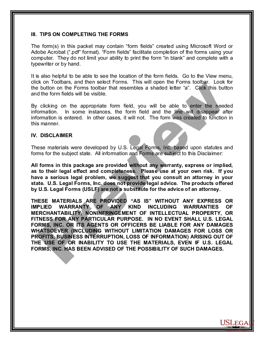 Preview Iowa Annual Financial Checkup Package