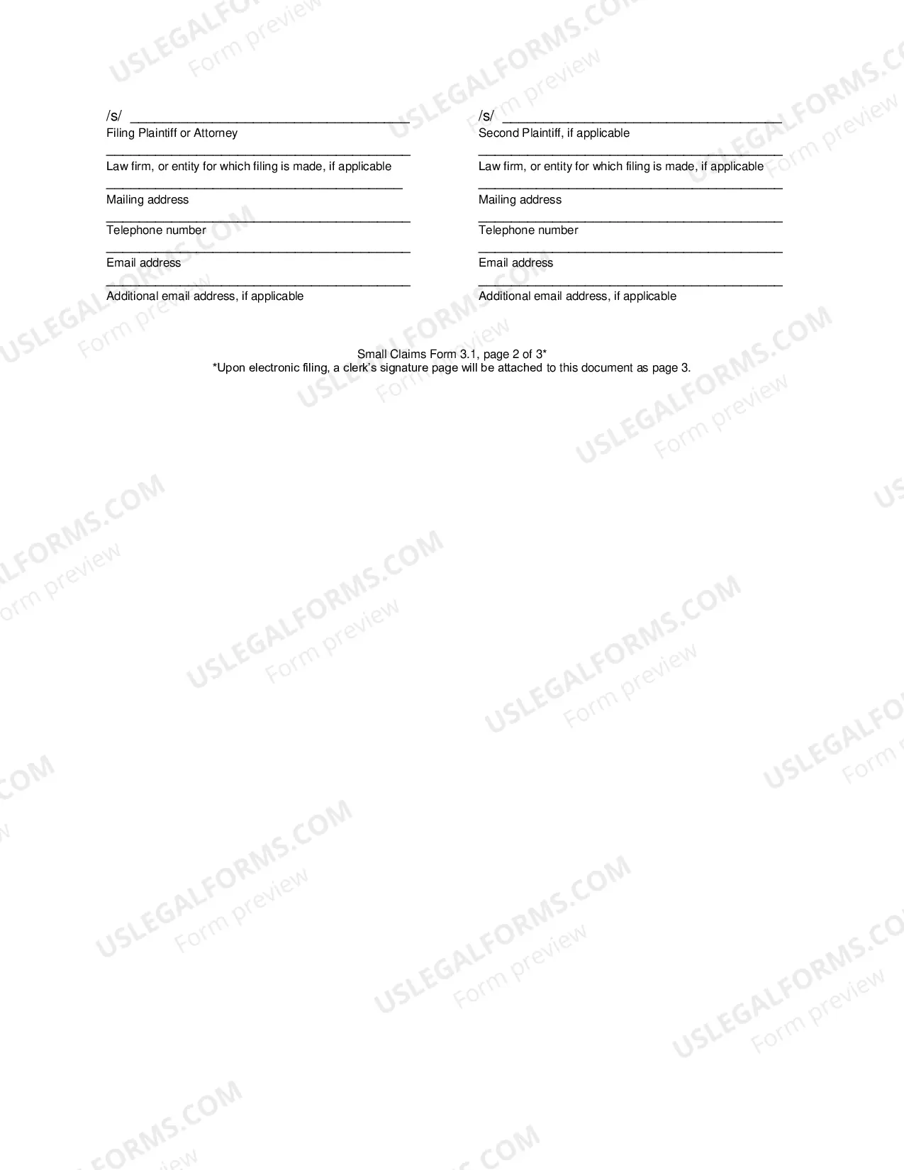 Preview Original Notice - Action for Money Judgment