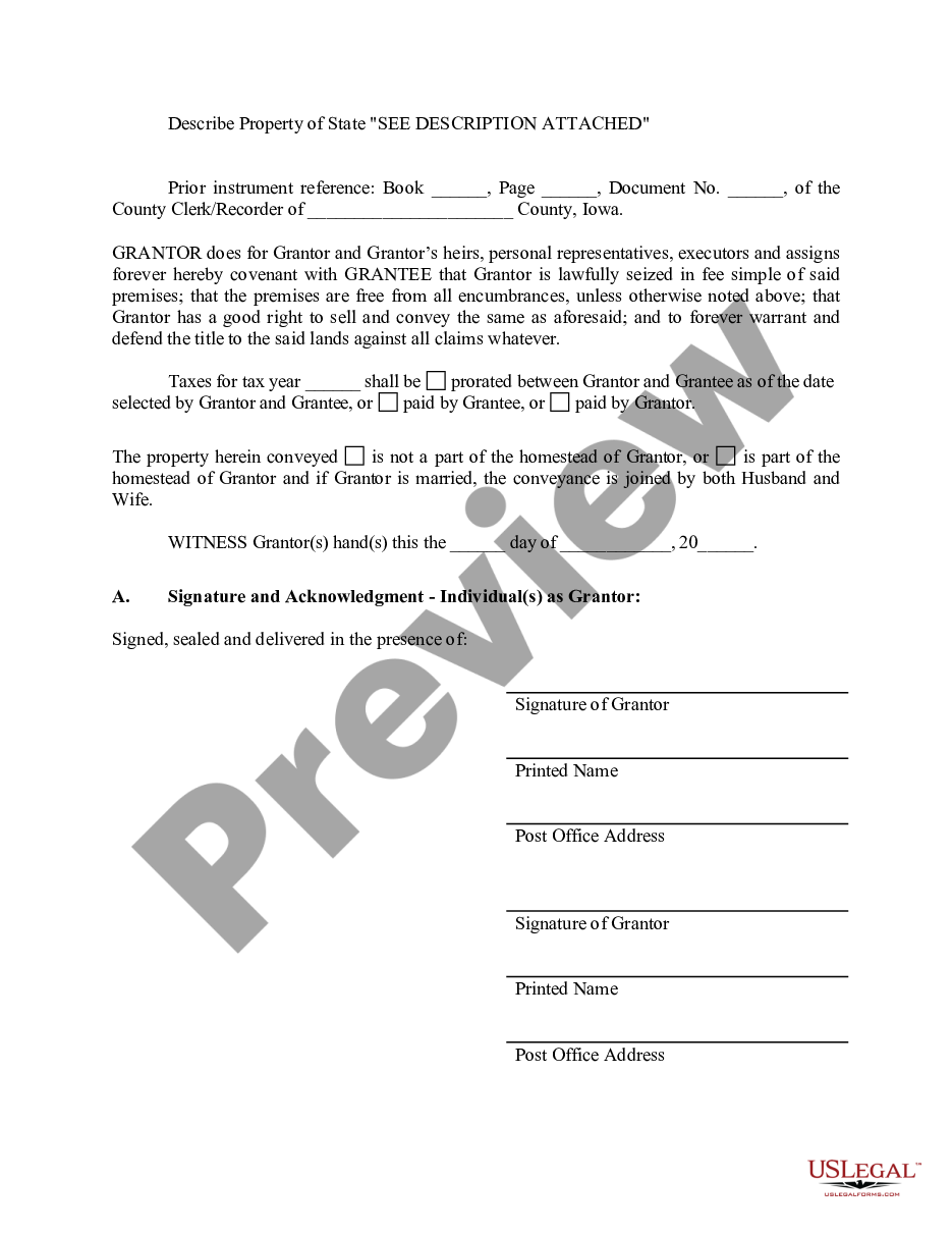 page 5 Warranty Deed from Limited Partnership or LLC is the Grantor, or Grantee preview