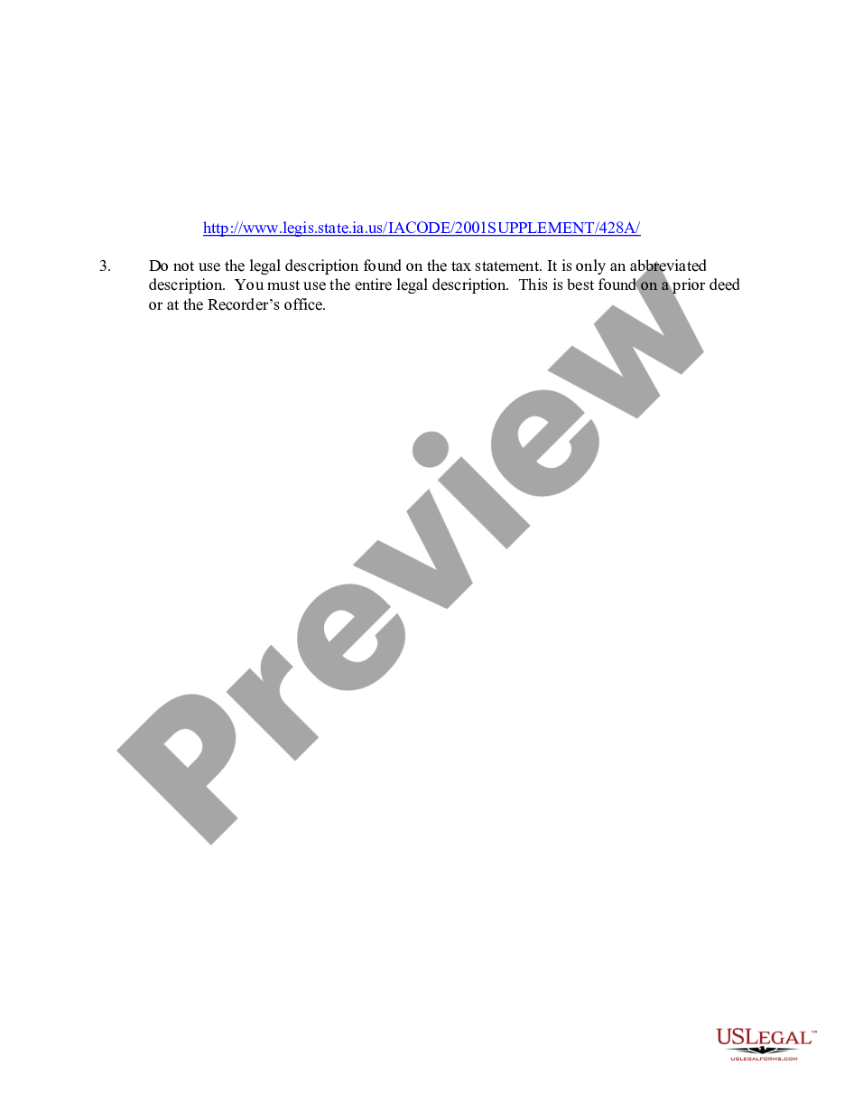 page 3 Quitclaim Deed from two Individuals to Two Individuals as Tenants in Common preview