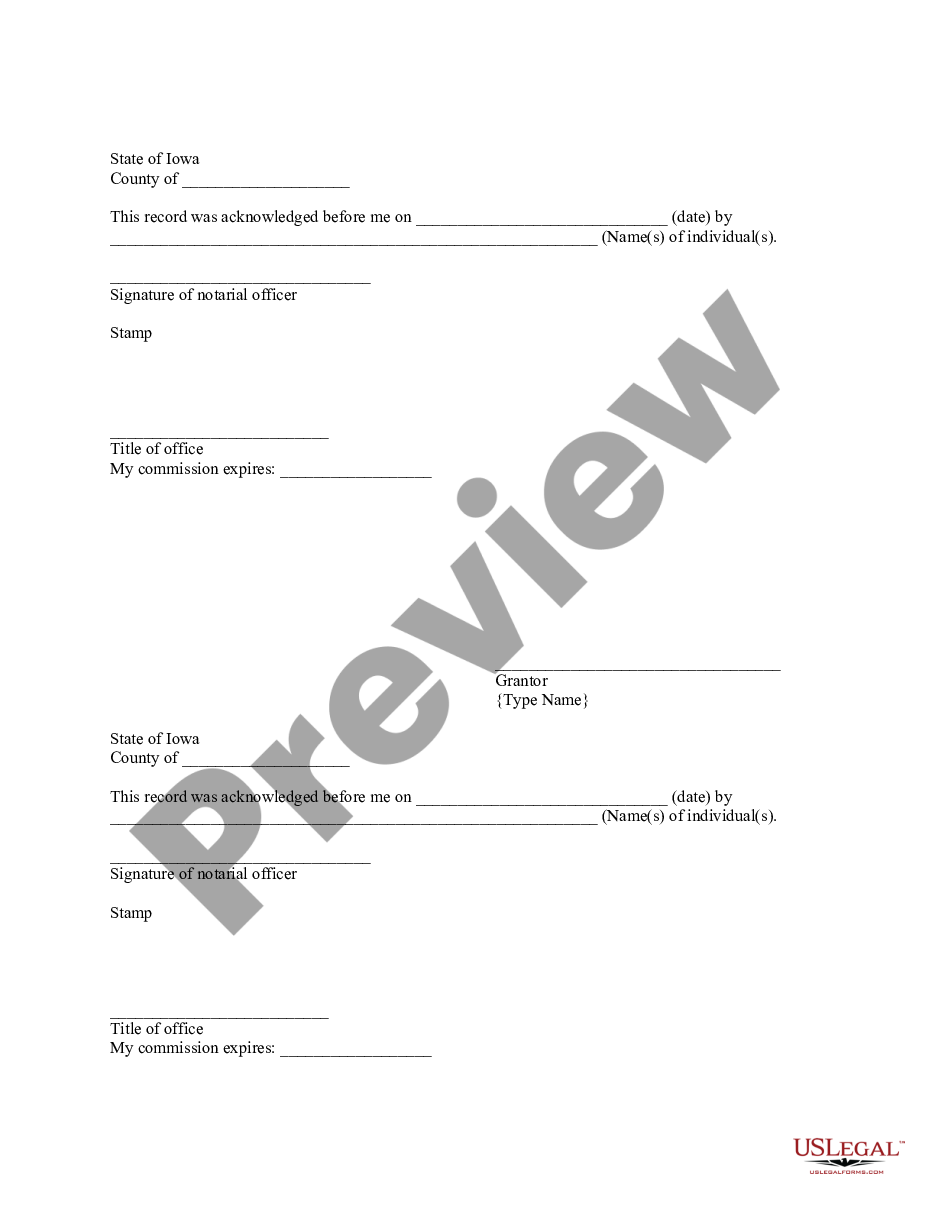 page 5 Quitclaim Deed from two Individuals to Two Individuals as Tenants in Common preview