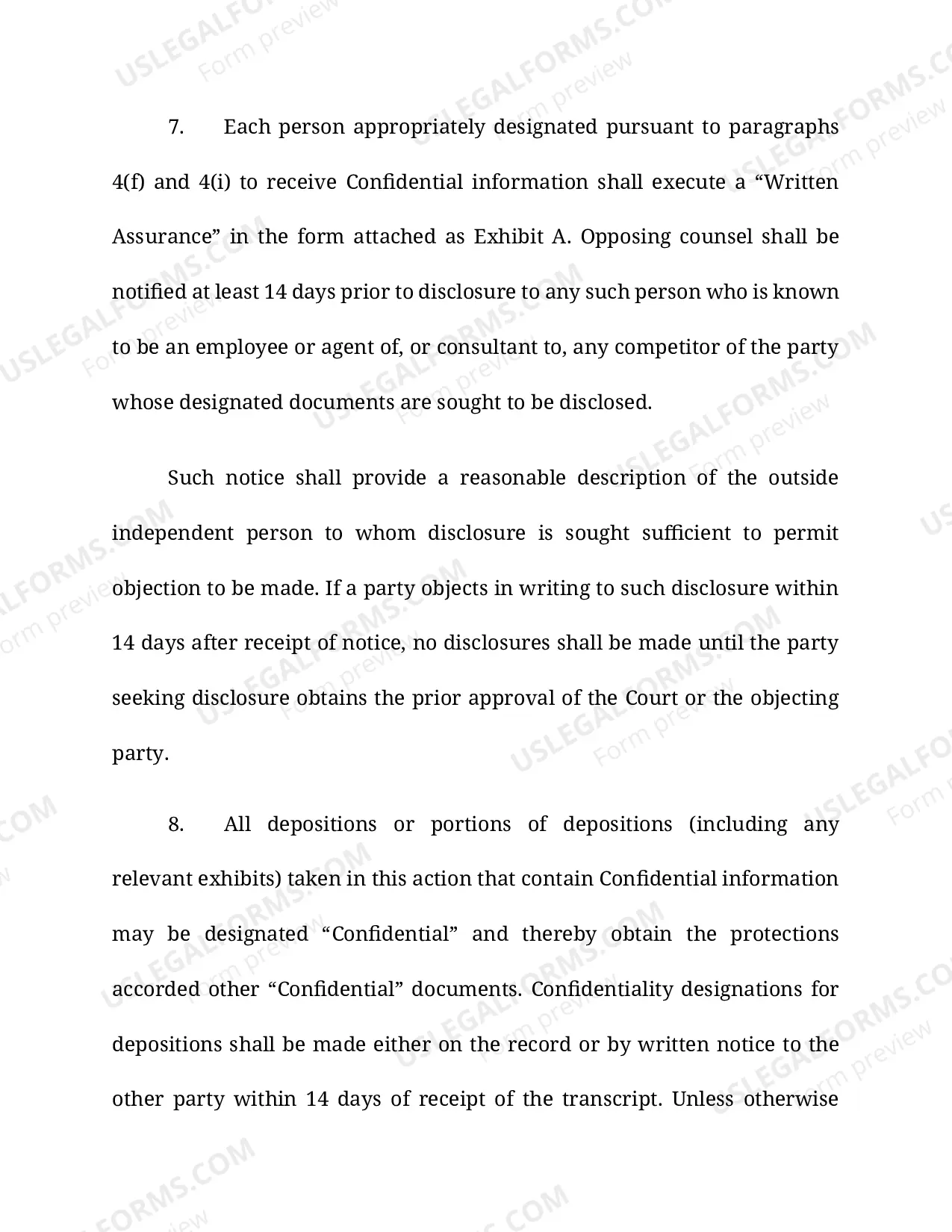 Preview Stipulated Protective Order