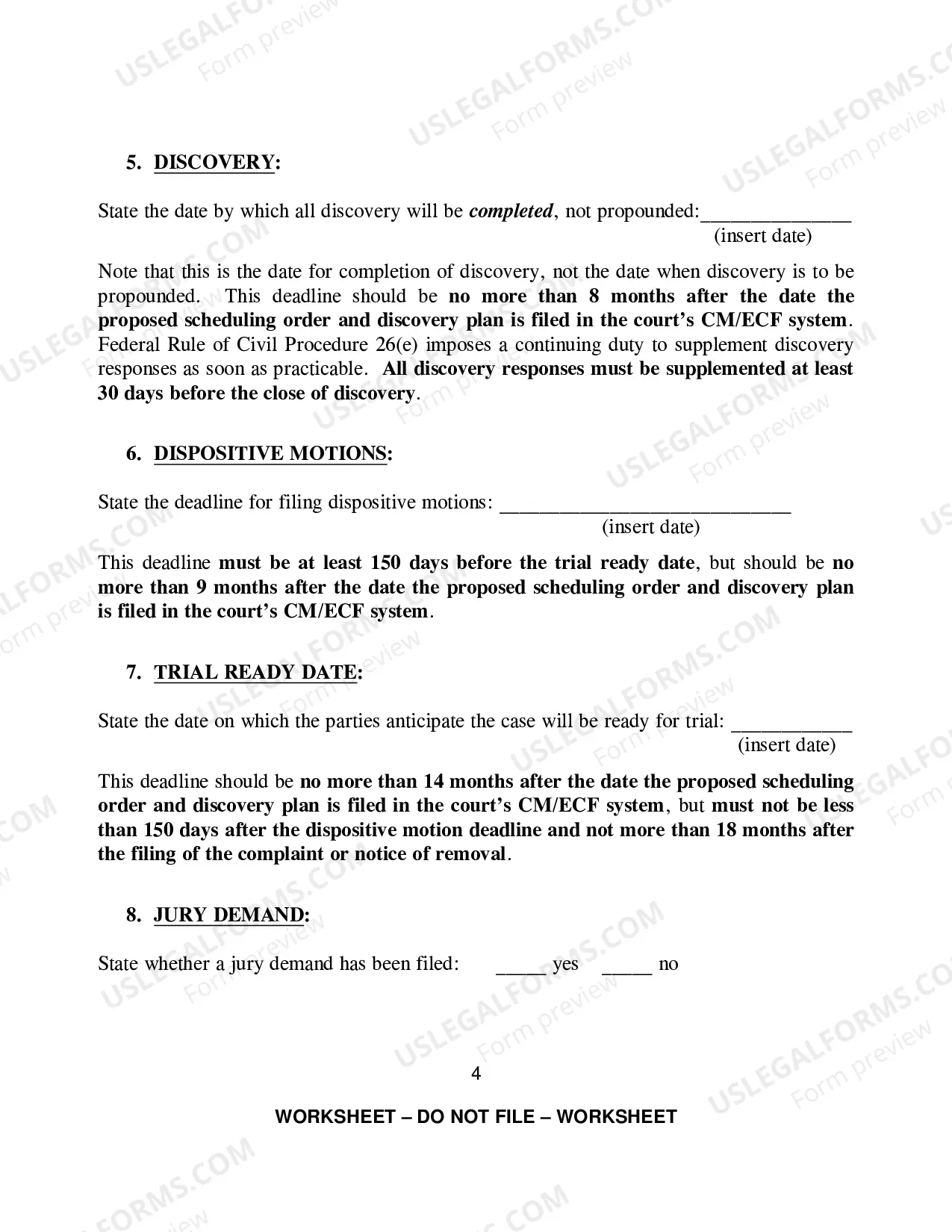 Preview Worksheet and Scheduling Plan_May 23, 2017