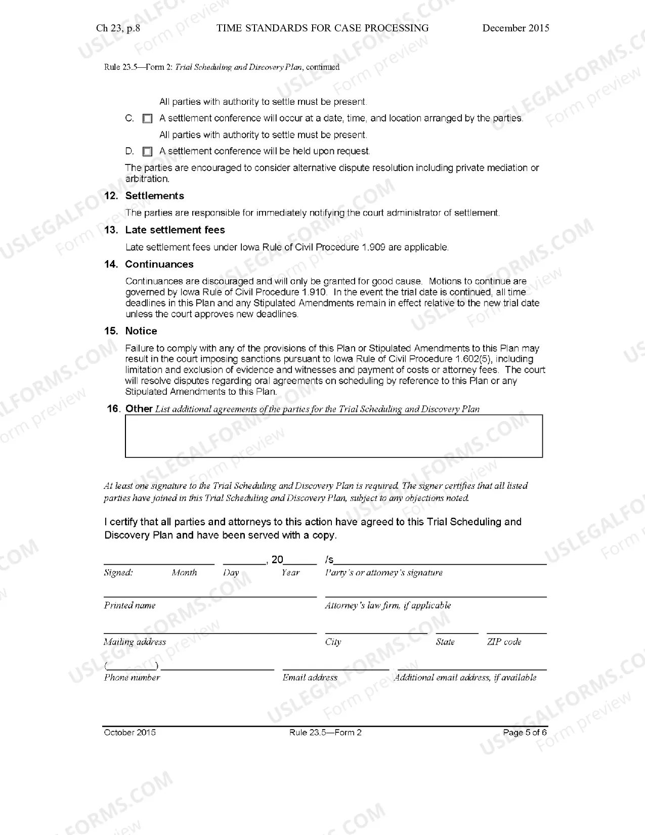 Preview Chapter 23 - Time Standards for Case Processing