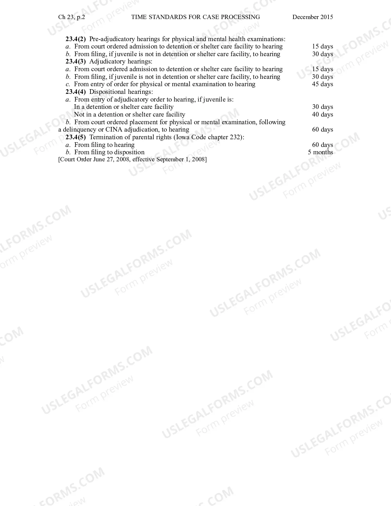 Preview Chapter 23 - Time Standards for Case Processing