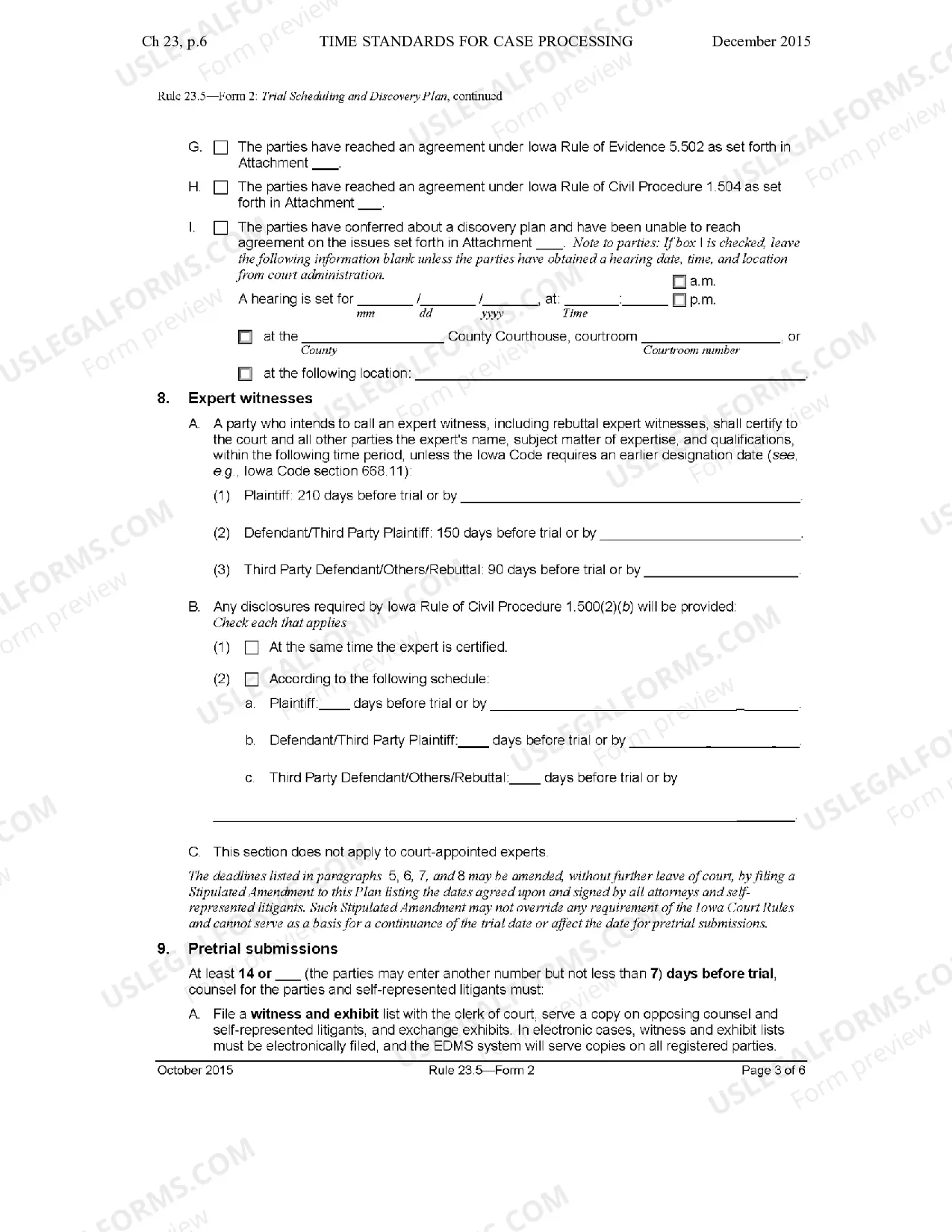 Preview Chapter 23 - Time Standards for Case Processing
