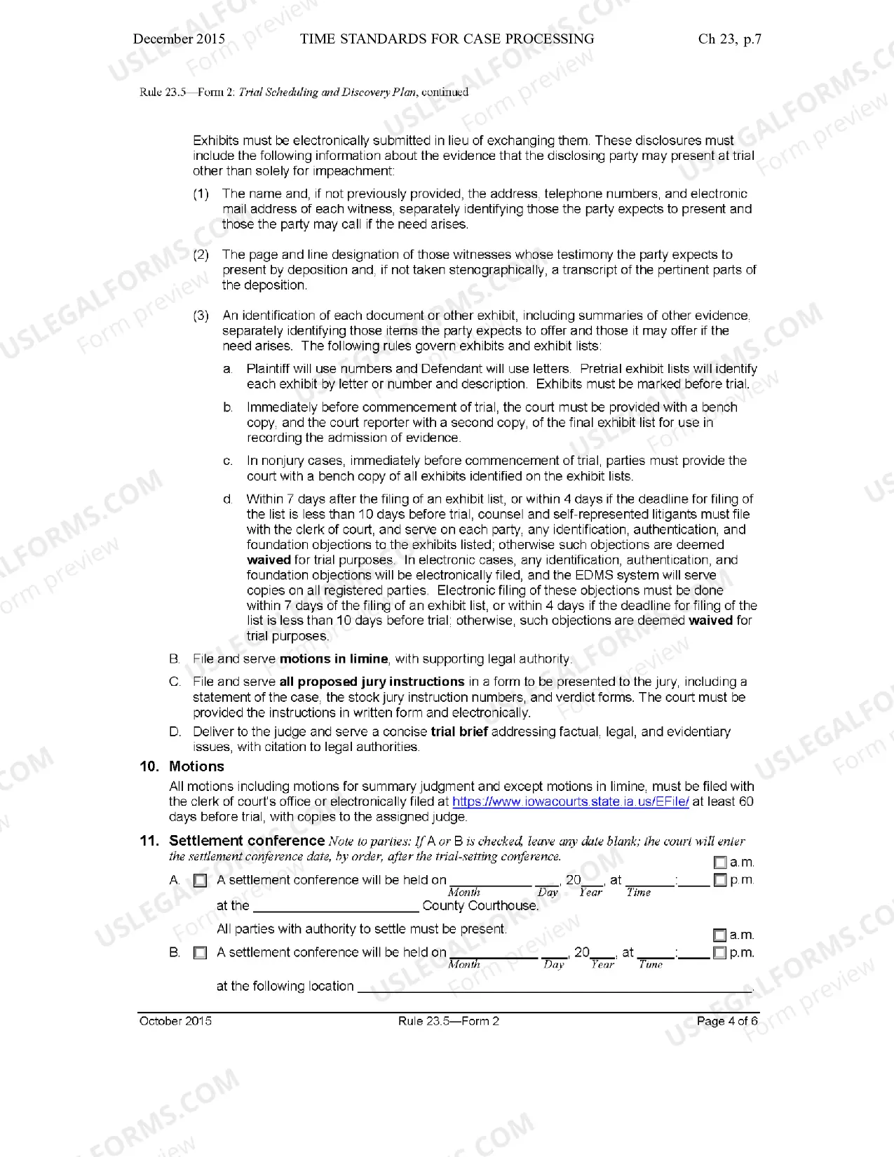 Preview Chapter 23 - Time Standards for Case Processing