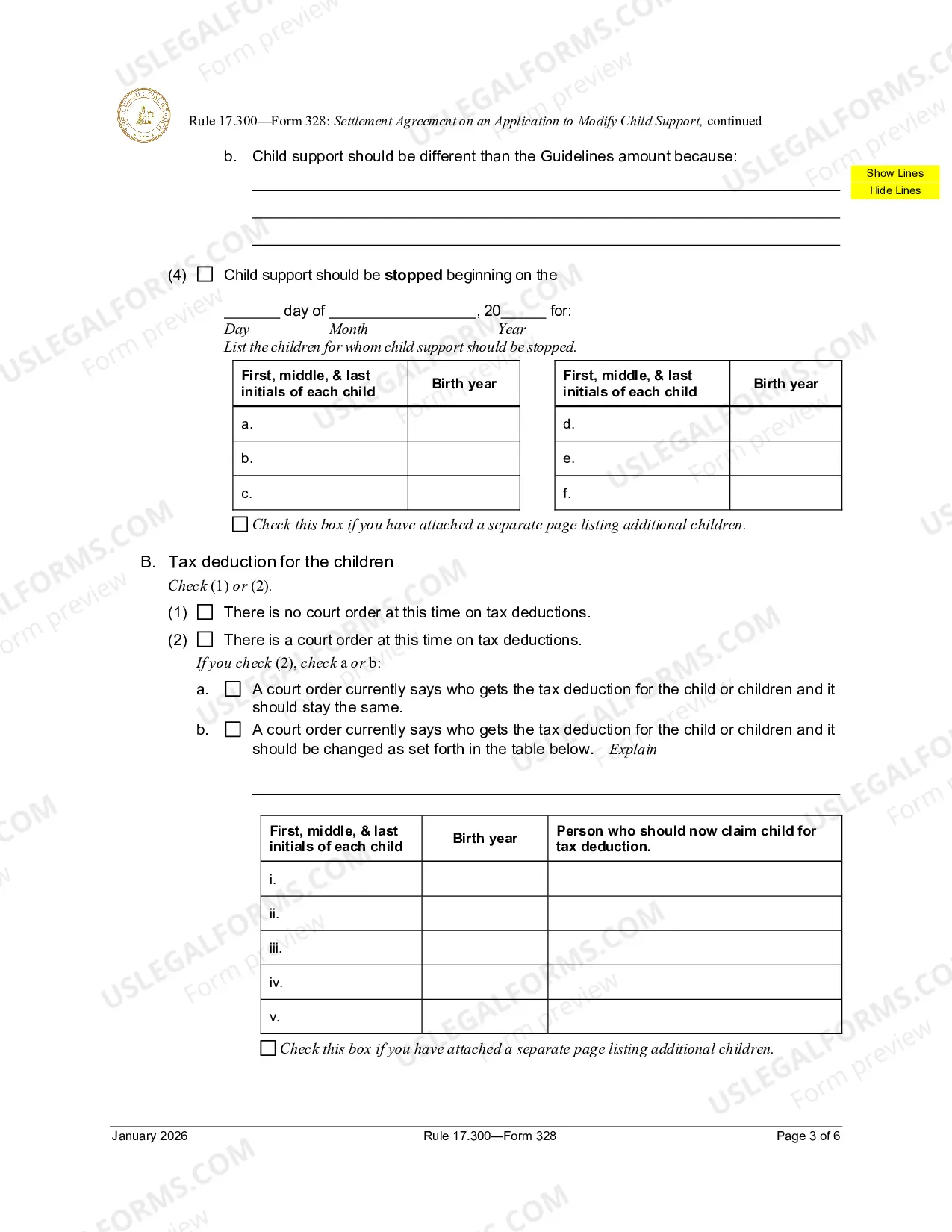 Preview Settlement Agreement On Application To Modify Child Support