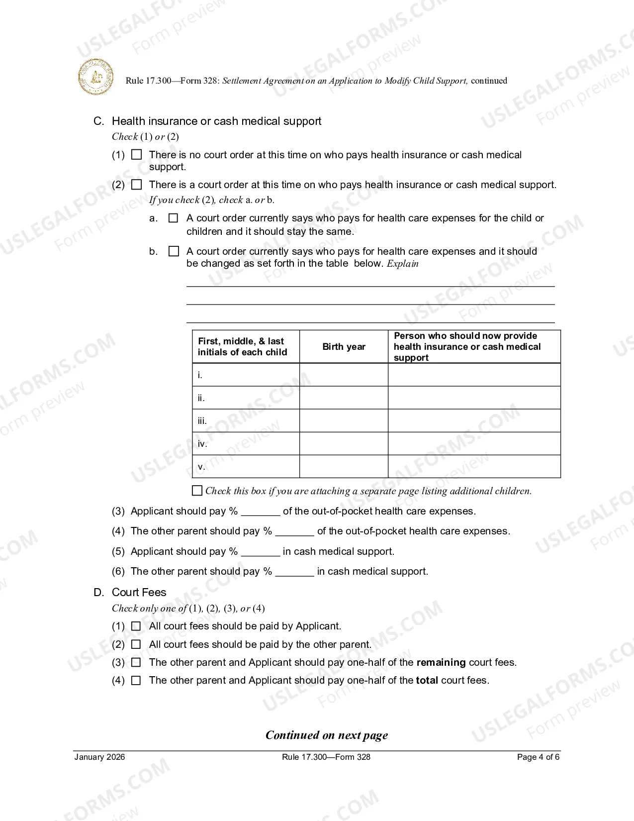 Preview Settlement Agreement On Application To Modify Child Support