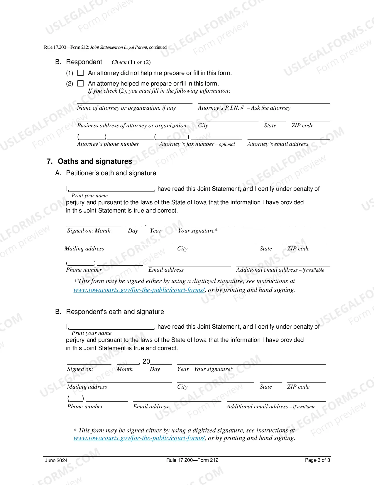 Preview Joint Statement On Legal Parent