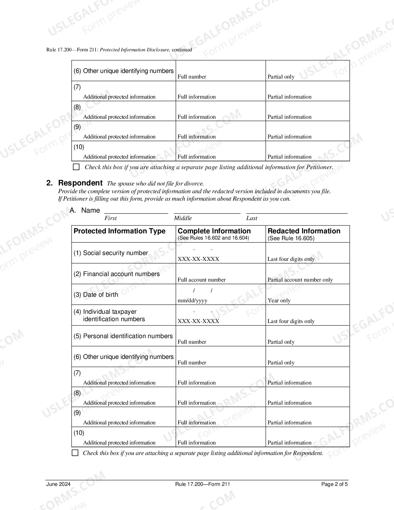 Preview Protected Information Disclosure
