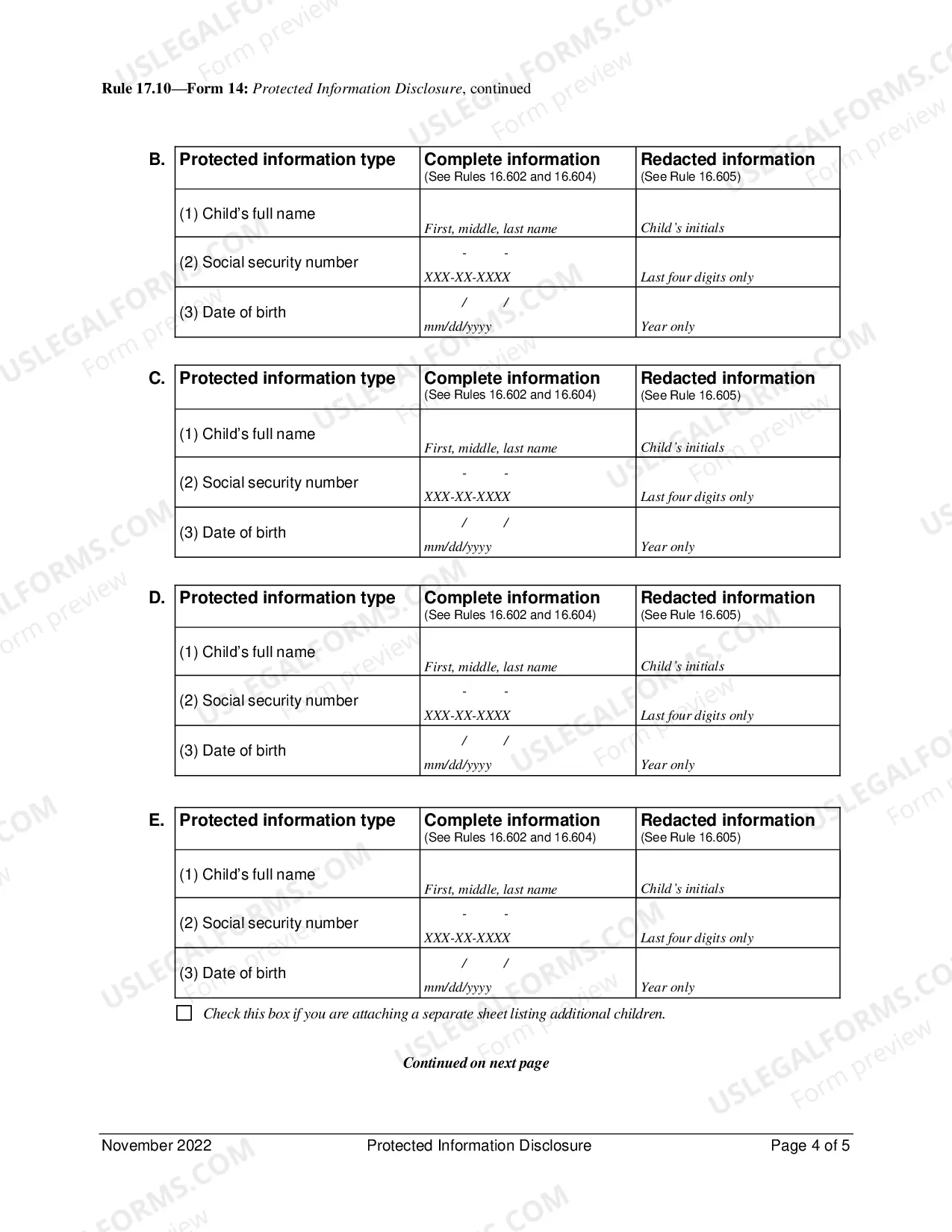 Preview Protected Information Disclosure