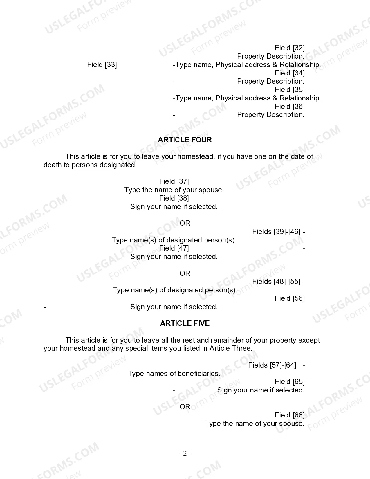 Preview Last Will and Testament for Divorced and Remarried Person with Mine, Yours and Ours Children