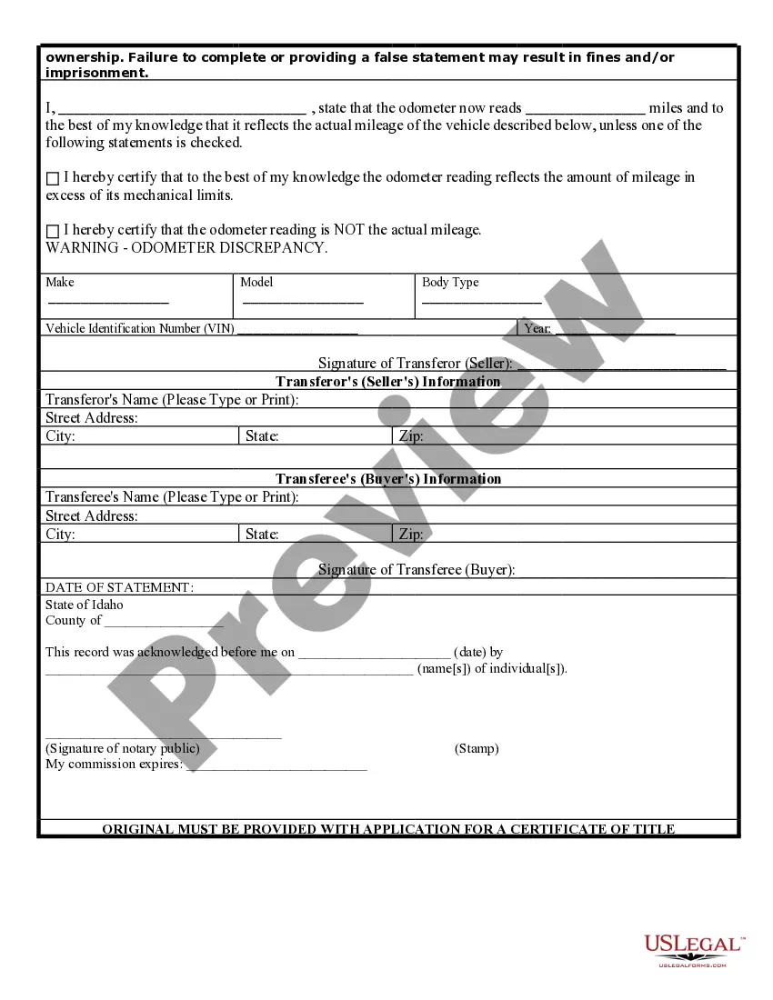 Get Bill of Sale for Automobile or Vehicle including Odometer Statement and Promissory Note Preview Bill of Sale for Automobile or Vehicle including Odometer Statement and Promissory Note