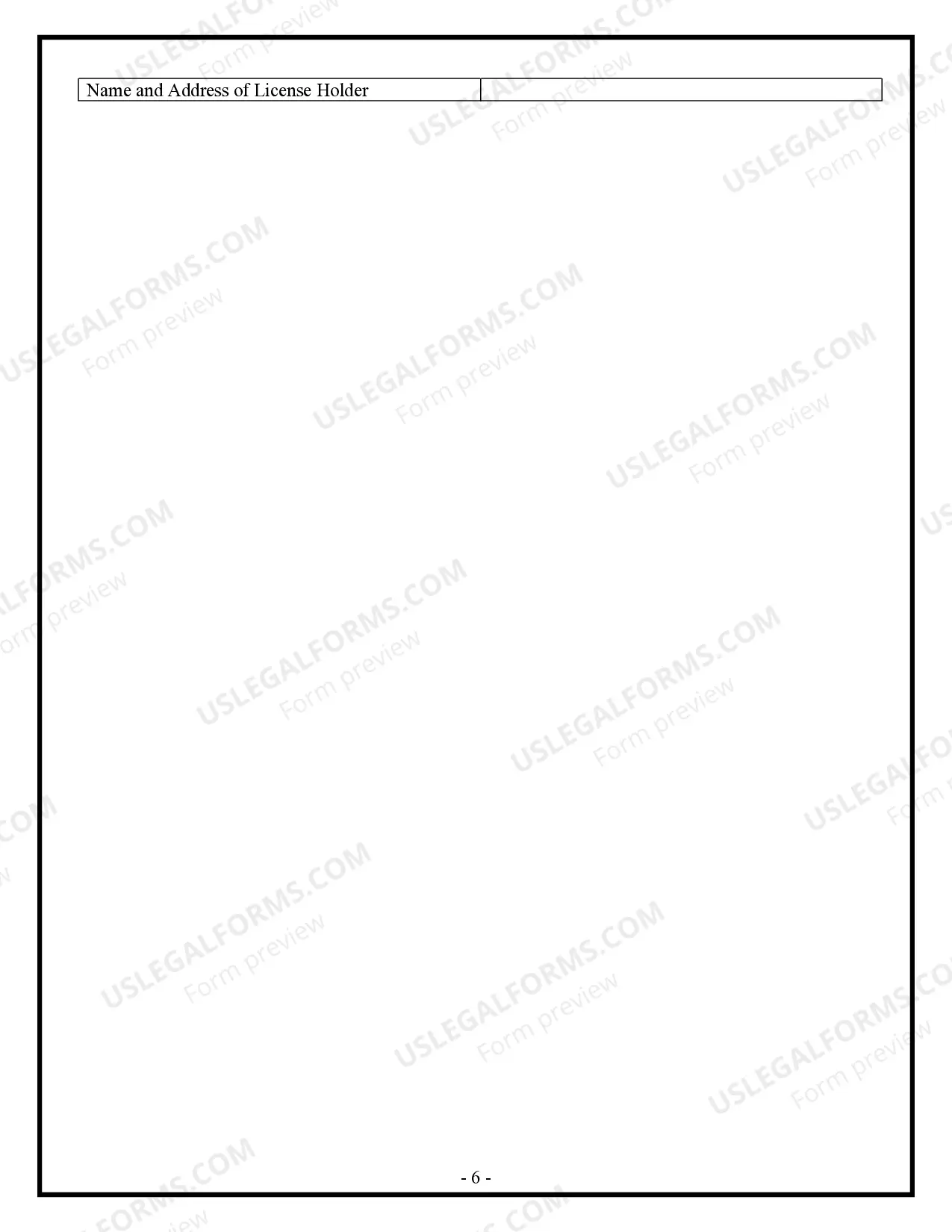 Preview Landscape Contract for Contractor