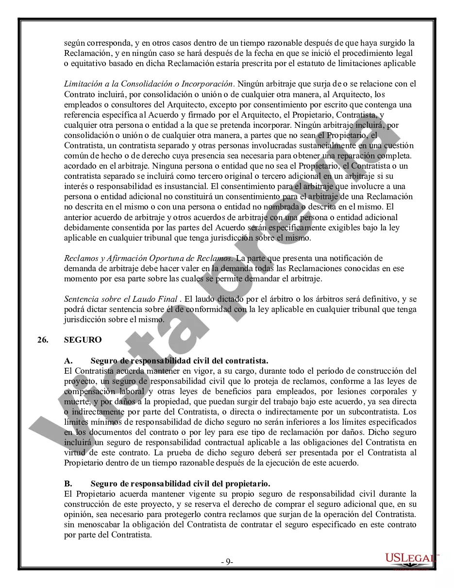 Preview Contrato Comercial para Contratista