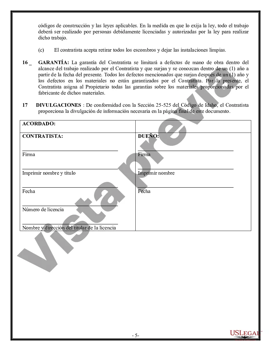 Preview Contrato de Renovación para Contratista