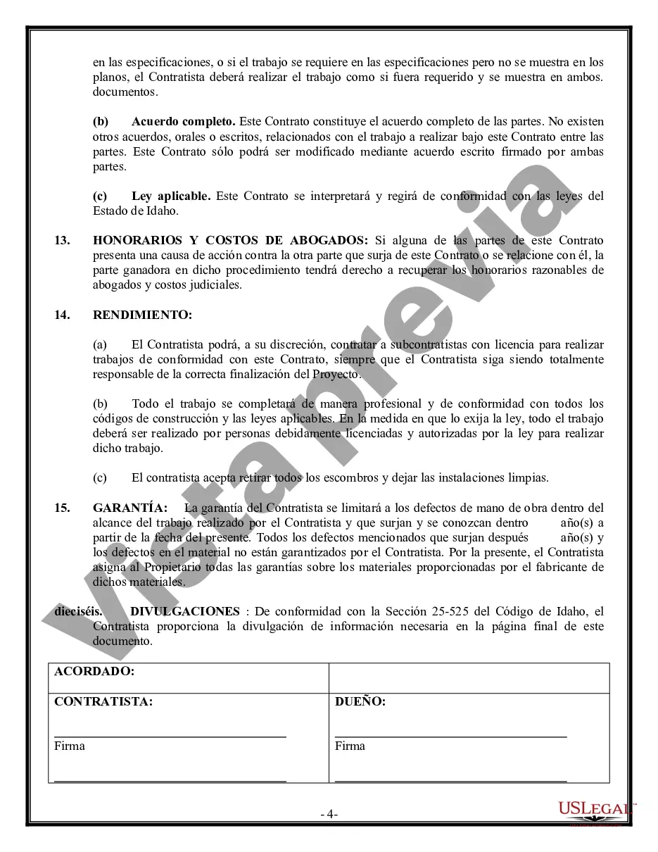 Preview Contrato de revestimiento para contratista