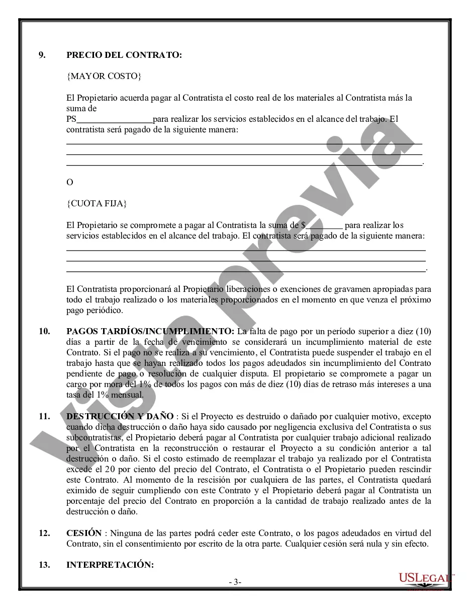 Preview Contrato de Fundación para Contratista