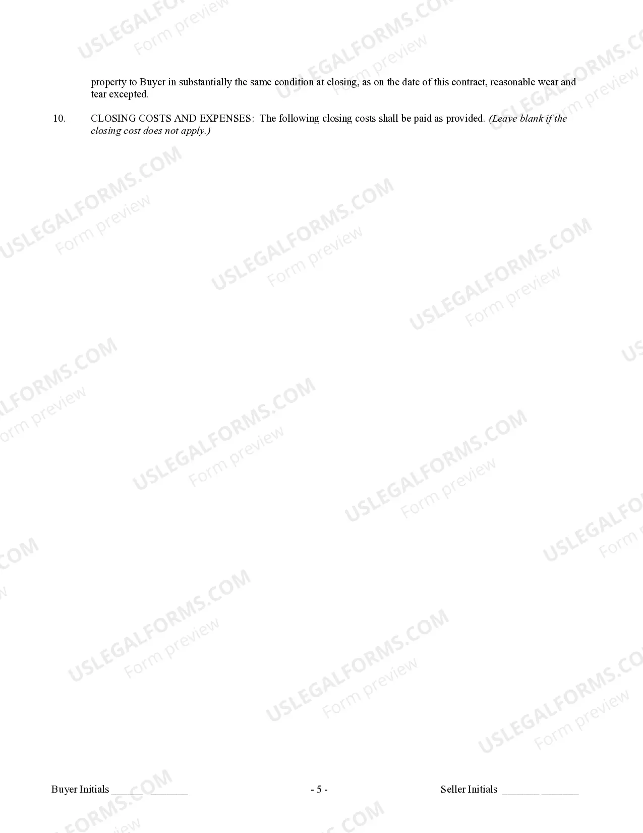 Preview Contract for Sale and Purchase of Real Estate with No Broker for Residential Home Sale Agreement