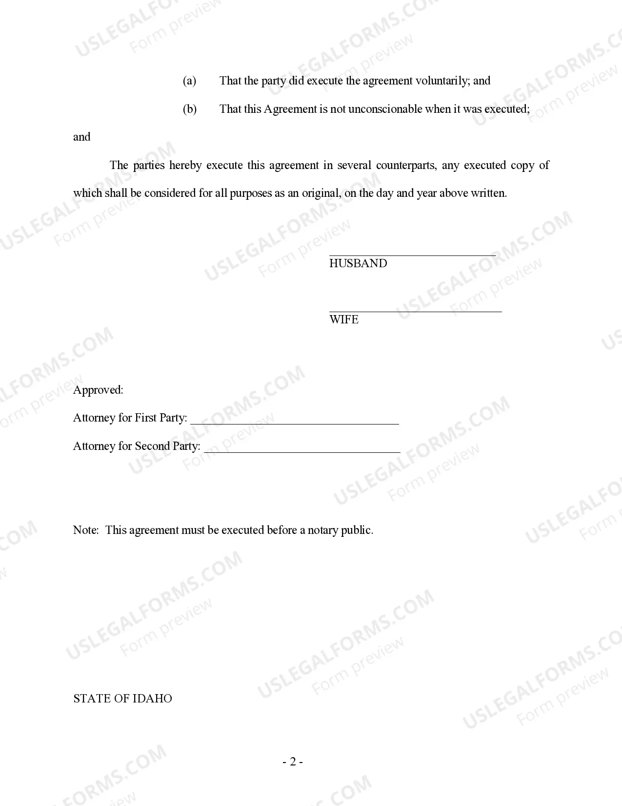 Preview Revocation of Premarital or Prenuptial Agreement