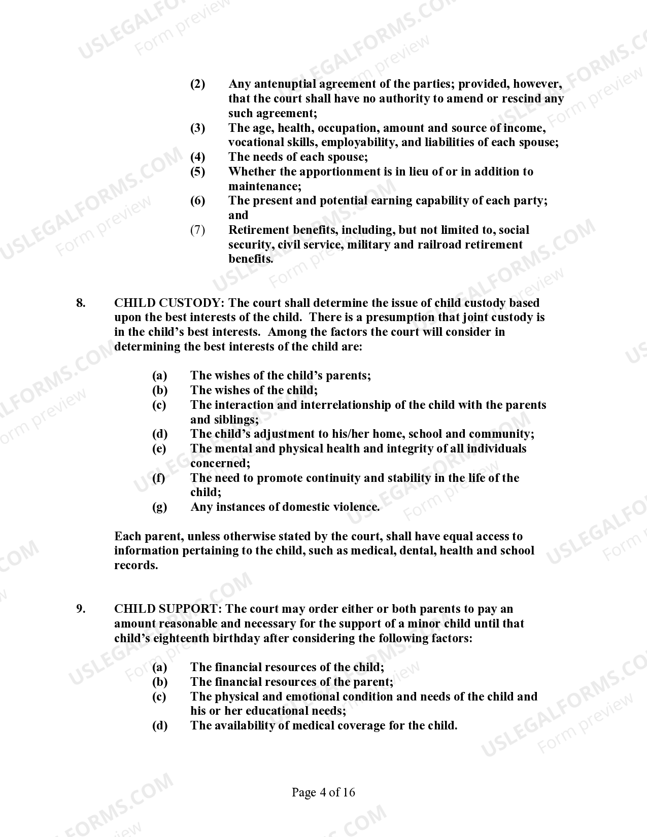 Idaho No Uncontested Divorce Idaho US Legal Forms