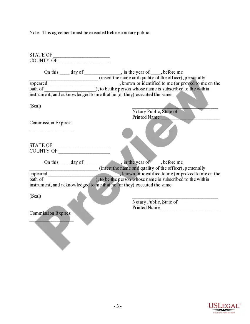 Preview Revocation of Postnuptial Property Agreement