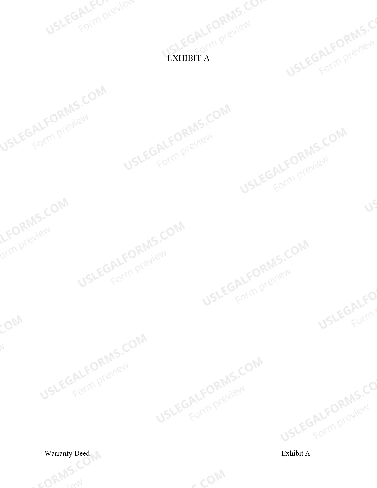 Preview Warranty Deed from Individual to Corporation