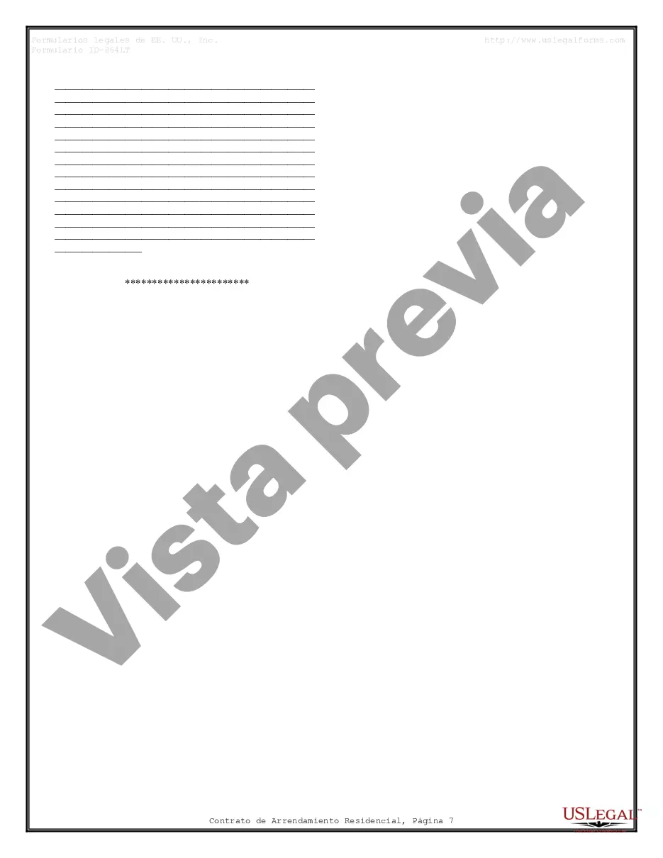 Preview Contrato de arrendamiento de alquiler residencial