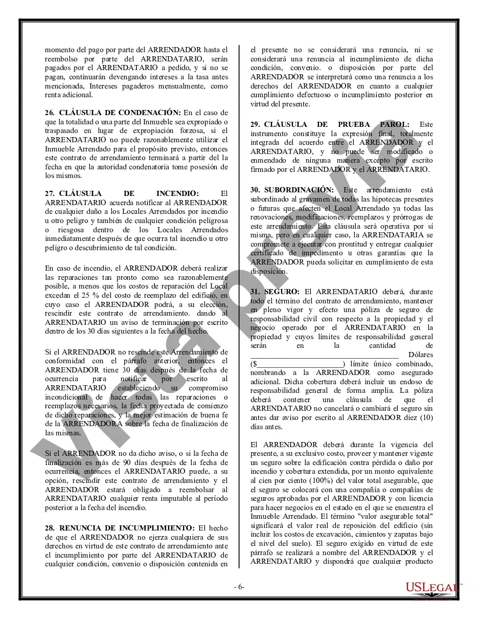 Preview Arrendamiento de edificio o espacio comercial