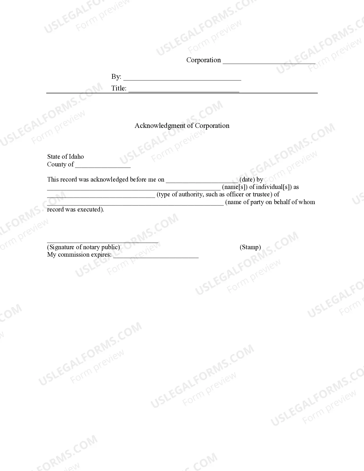 Preview Bill of Sale with Warranty for Corporate Seller