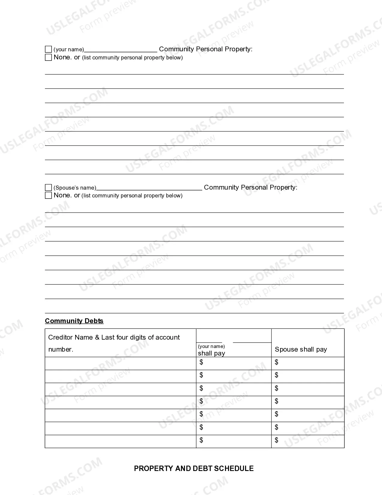 Preview Decree of Divorce - With or Without Children