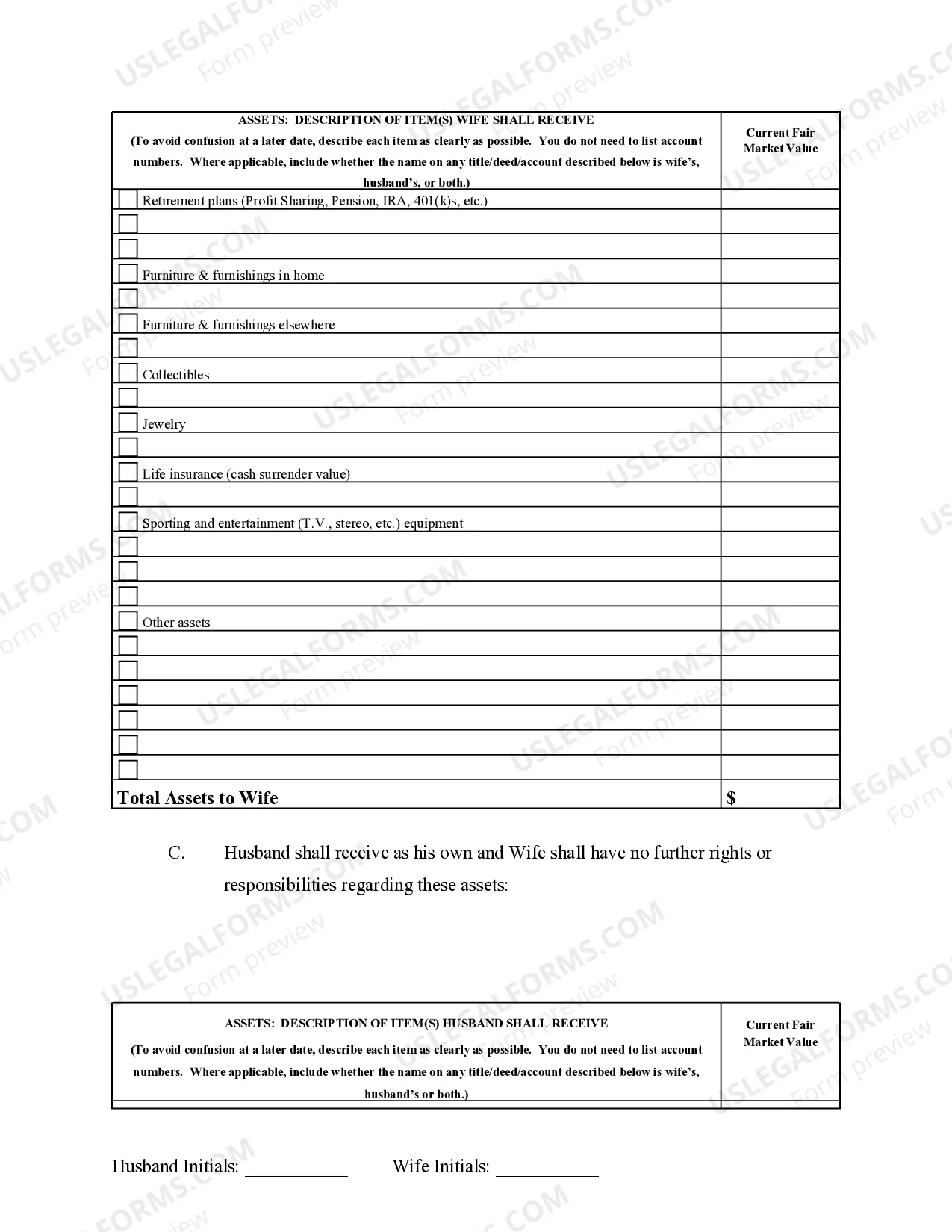 Preview Marital Legal Separation and Property Settlement Agreement Adult Children Parties May have Joint Property or Debts where Divorce Action Filed