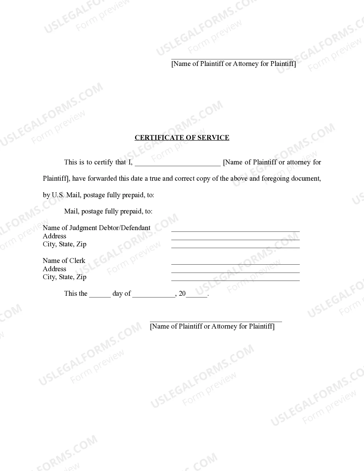 Preview Idaho Foreign Judgment Enrollment