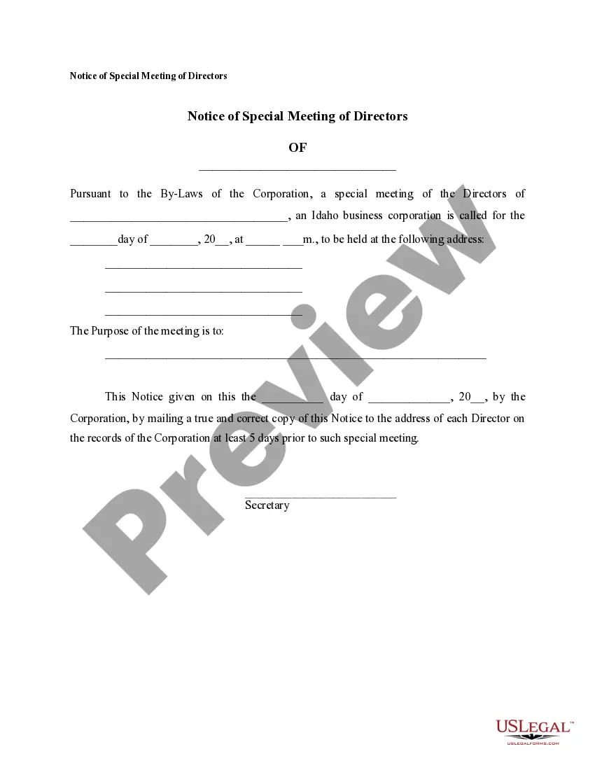 Preview Notices, Resolutions, Simple Stock Ledger and Certificate