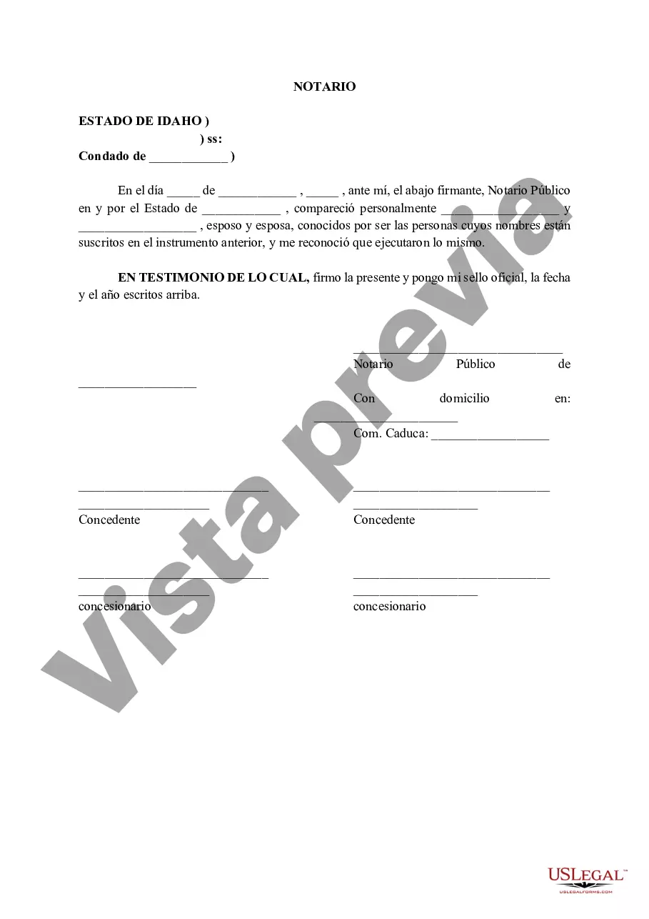 Preview Acuerdo de licencia irrevocable