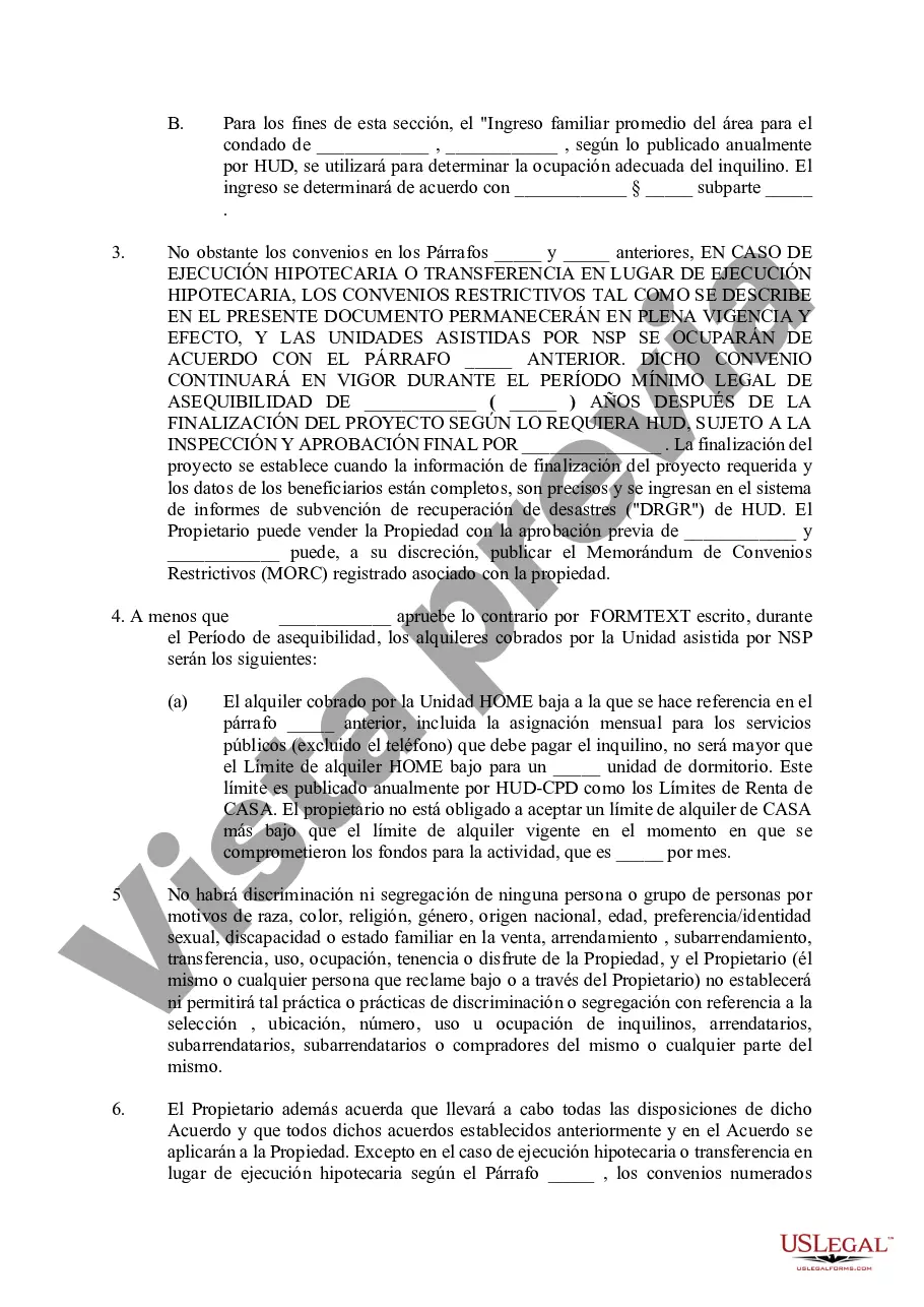 Preview Memorándum de Convenios Restrictivos