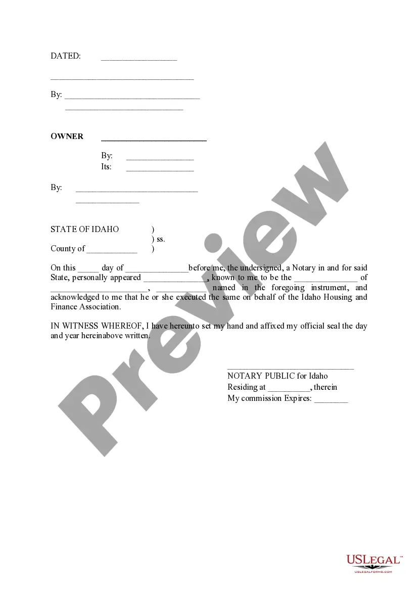 Preview Memorandum of Restrictive Covenants