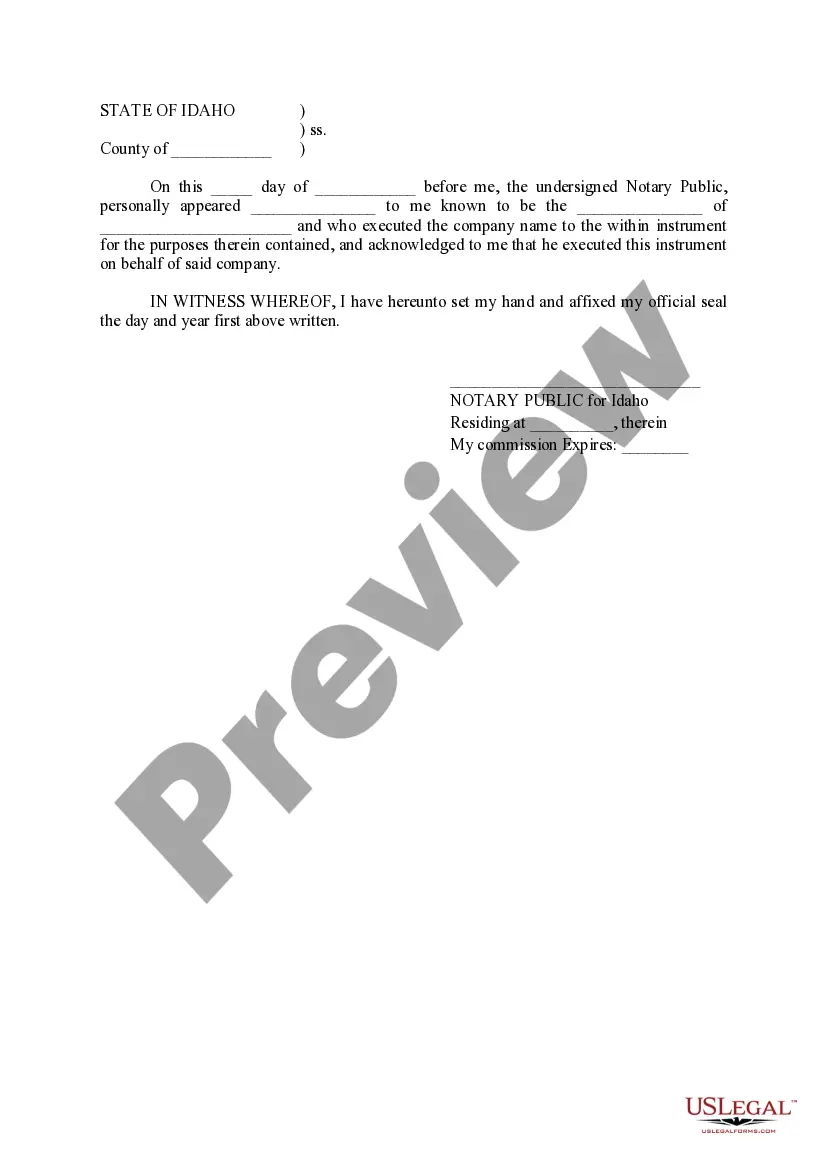 Preview Memorandum of Restrictive Covenants