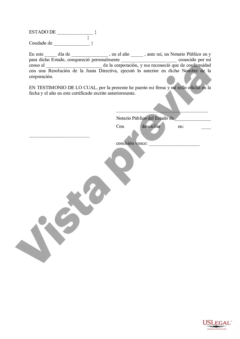 Preview Declaración de Homestead