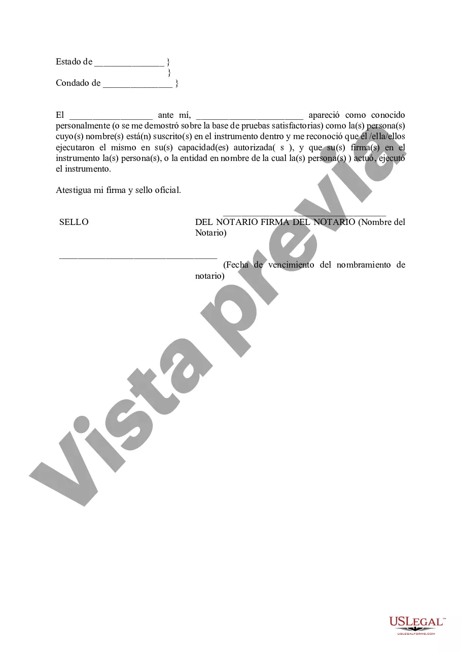 Preview Declaración de No Abandono de Vivienda