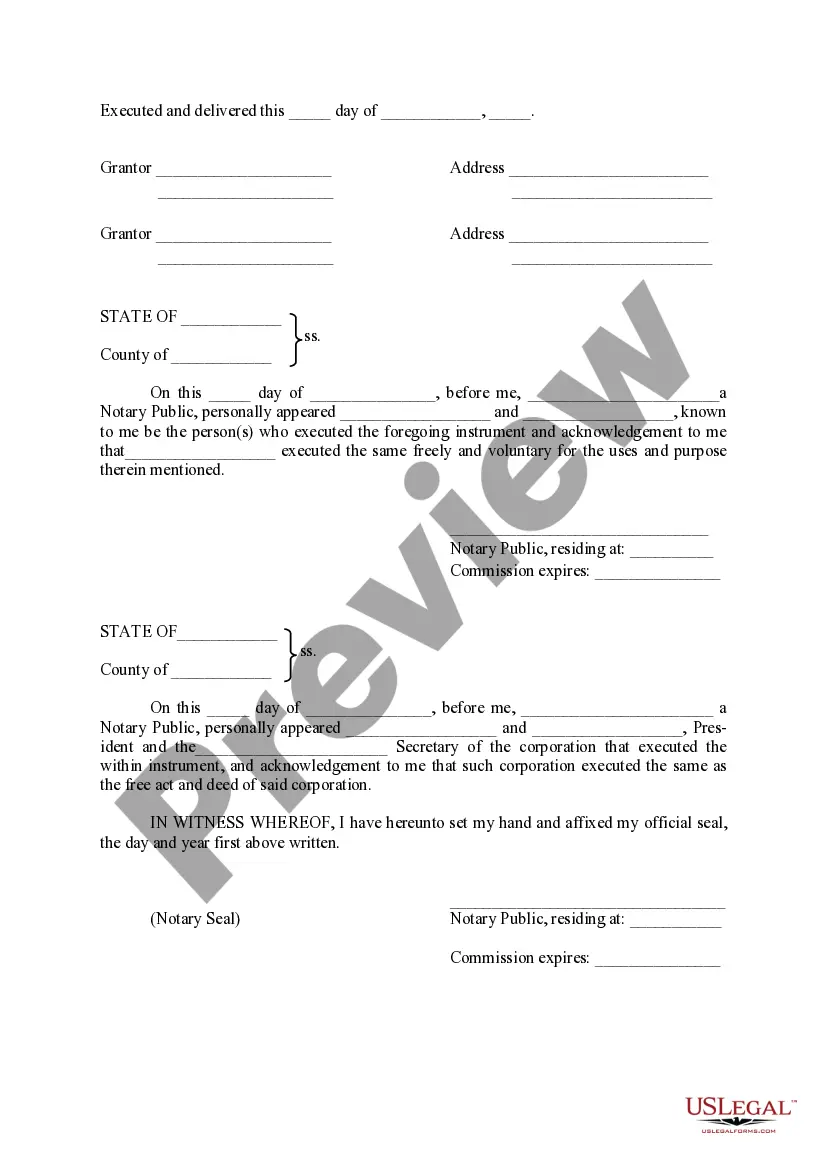 Preview Power Line Easement