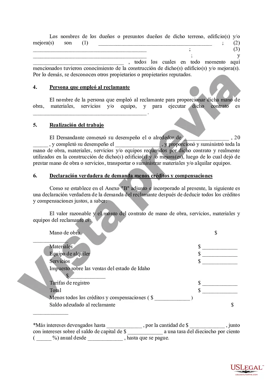 Preview Reclamación de embargo mecánico