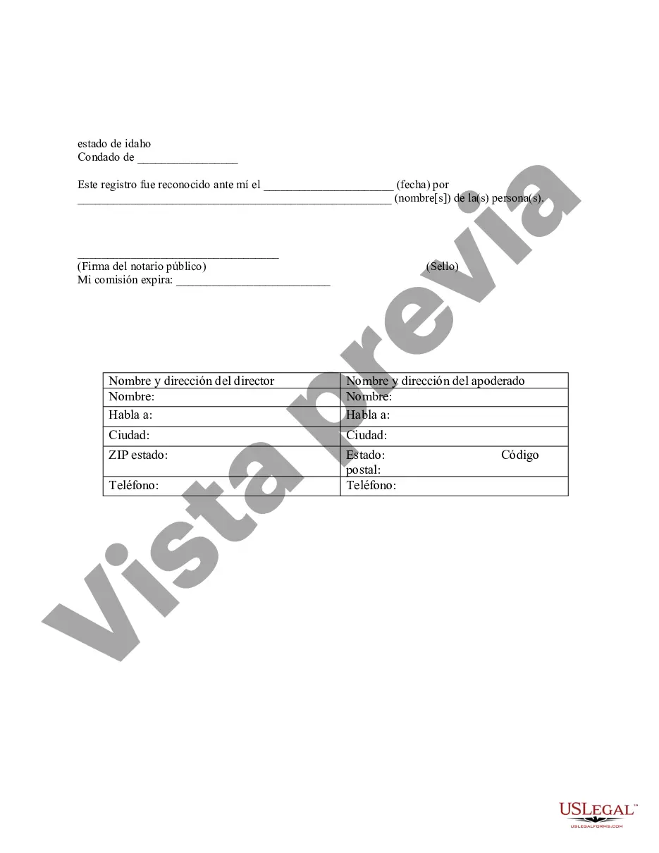 Preview Poder notarial limitado en el que se especifican poderes con ejemplos de poderes incluidos