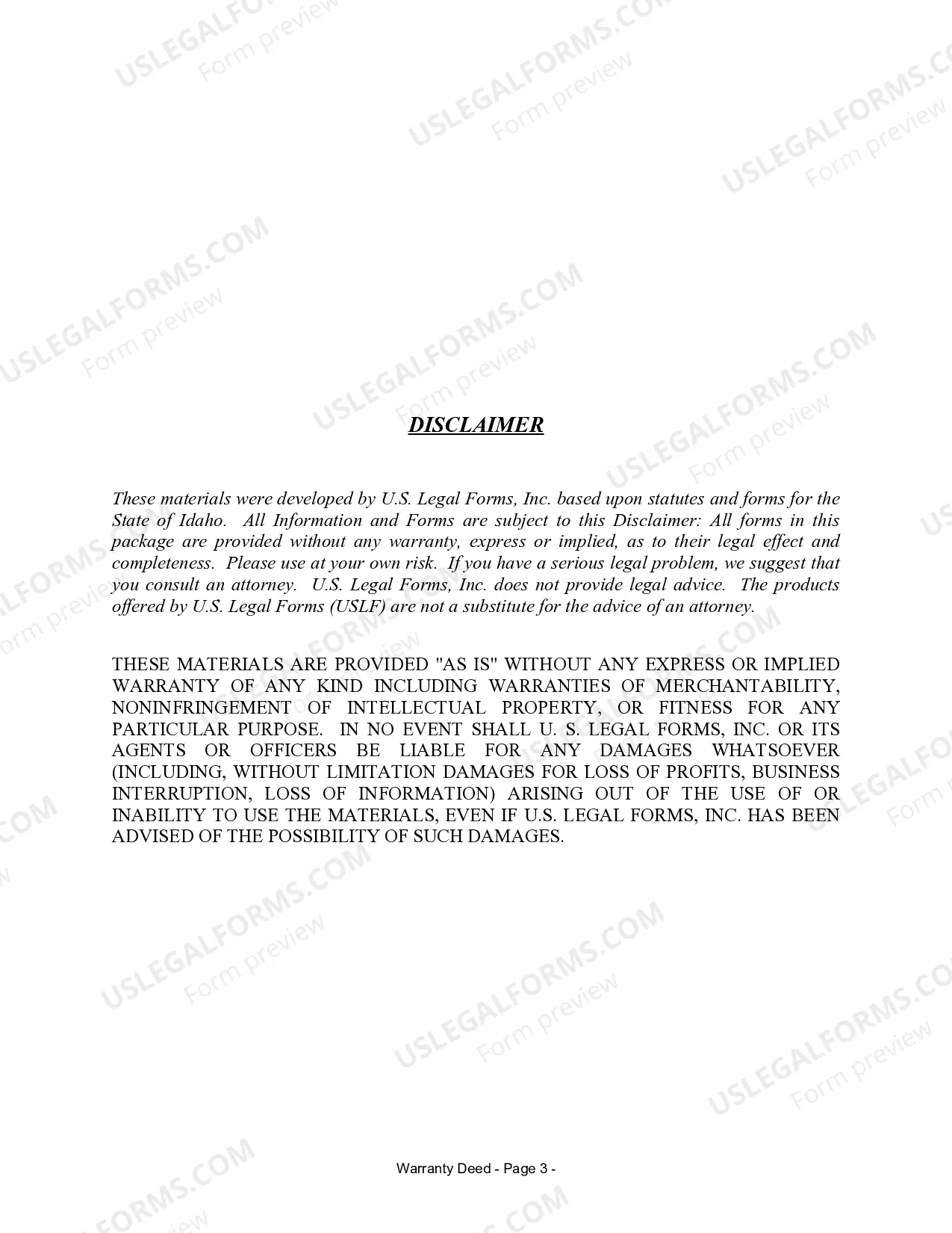 Preview Warranty Deed from Limited Partnership or LLC is the Grantor, or Grantee