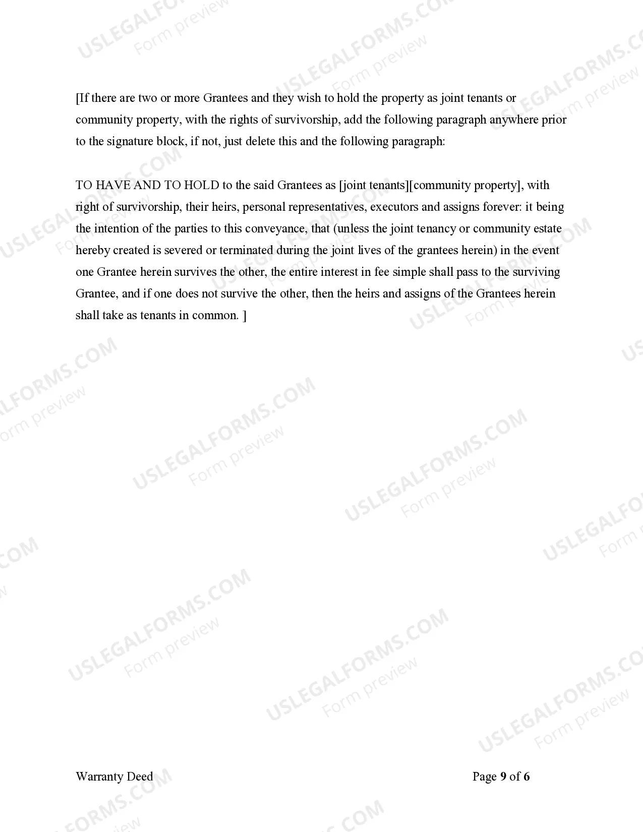 Preview Warranty Deed from Limited Partnership or LLC is the Grantor, or Grantee