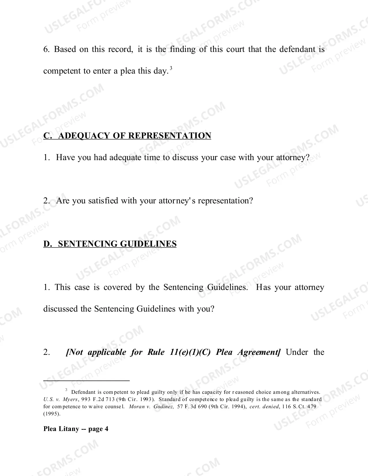 Preview Annotated Plea Litany (Judge Winmill)