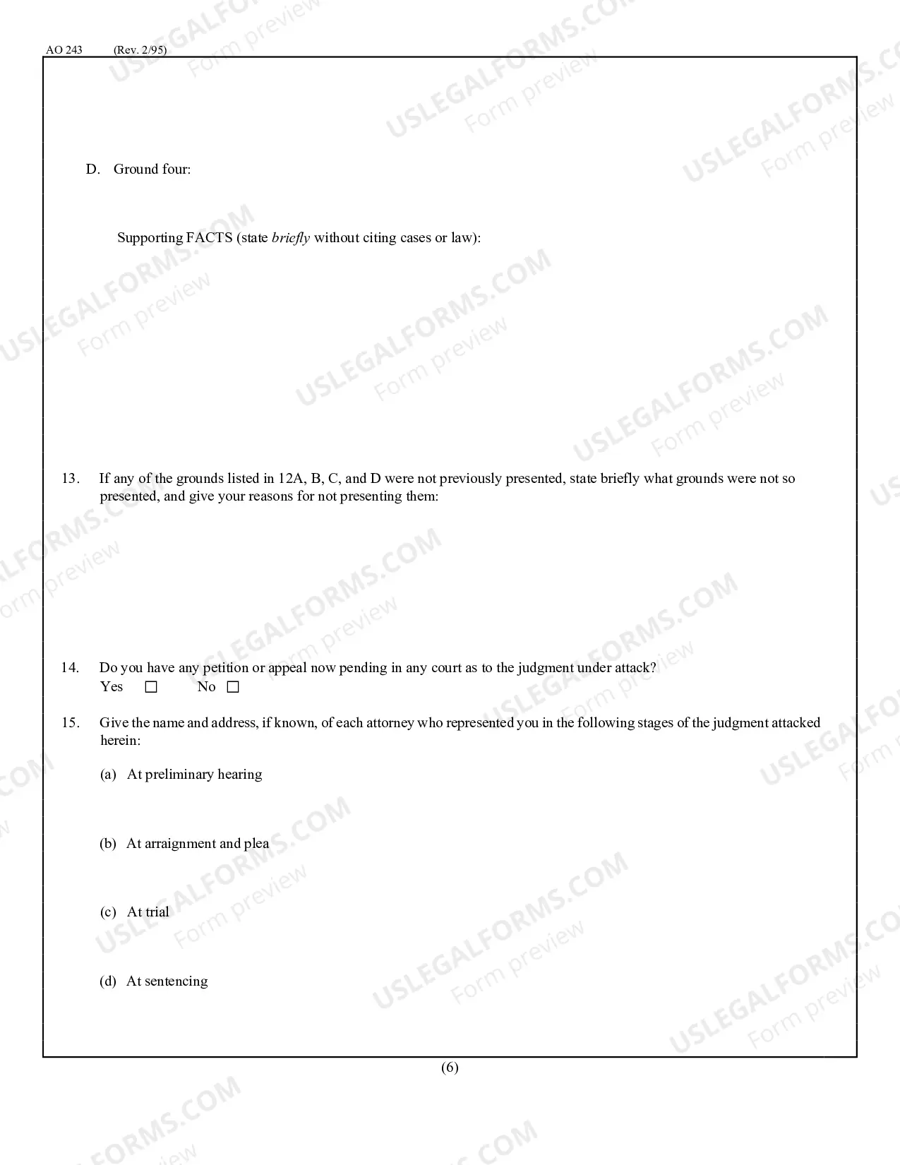 Preview Motion to Vacate Sentence (2255)
