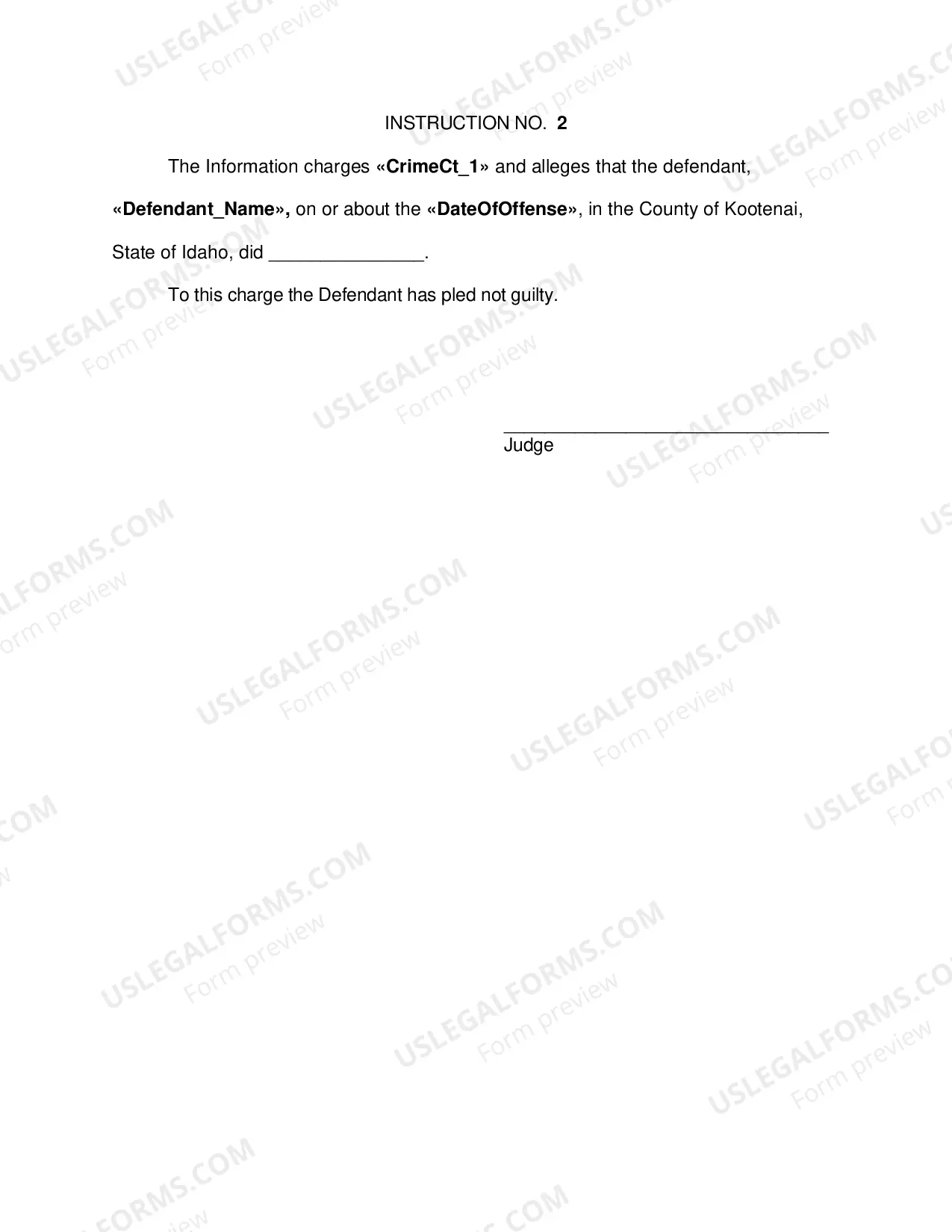 Preview Criminal Jury Instructions